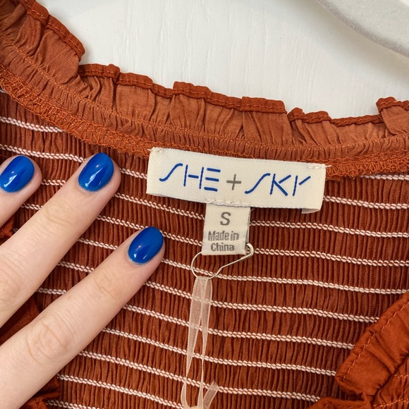 Burnt orange dress - Picture 2 of 2